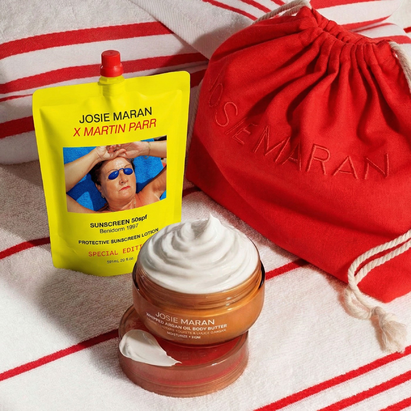 Josie Maran x Martin Parr